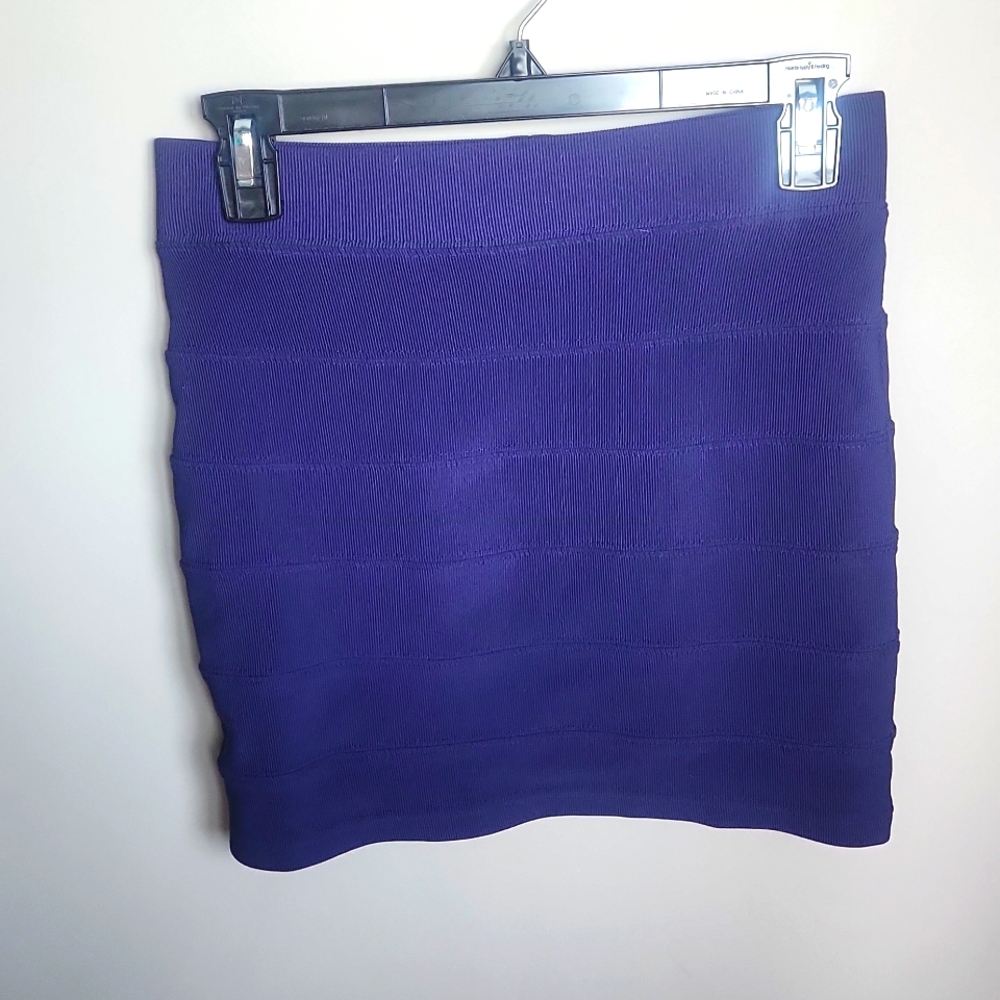 Purple mini skirt,  Juniors small or women's extra small